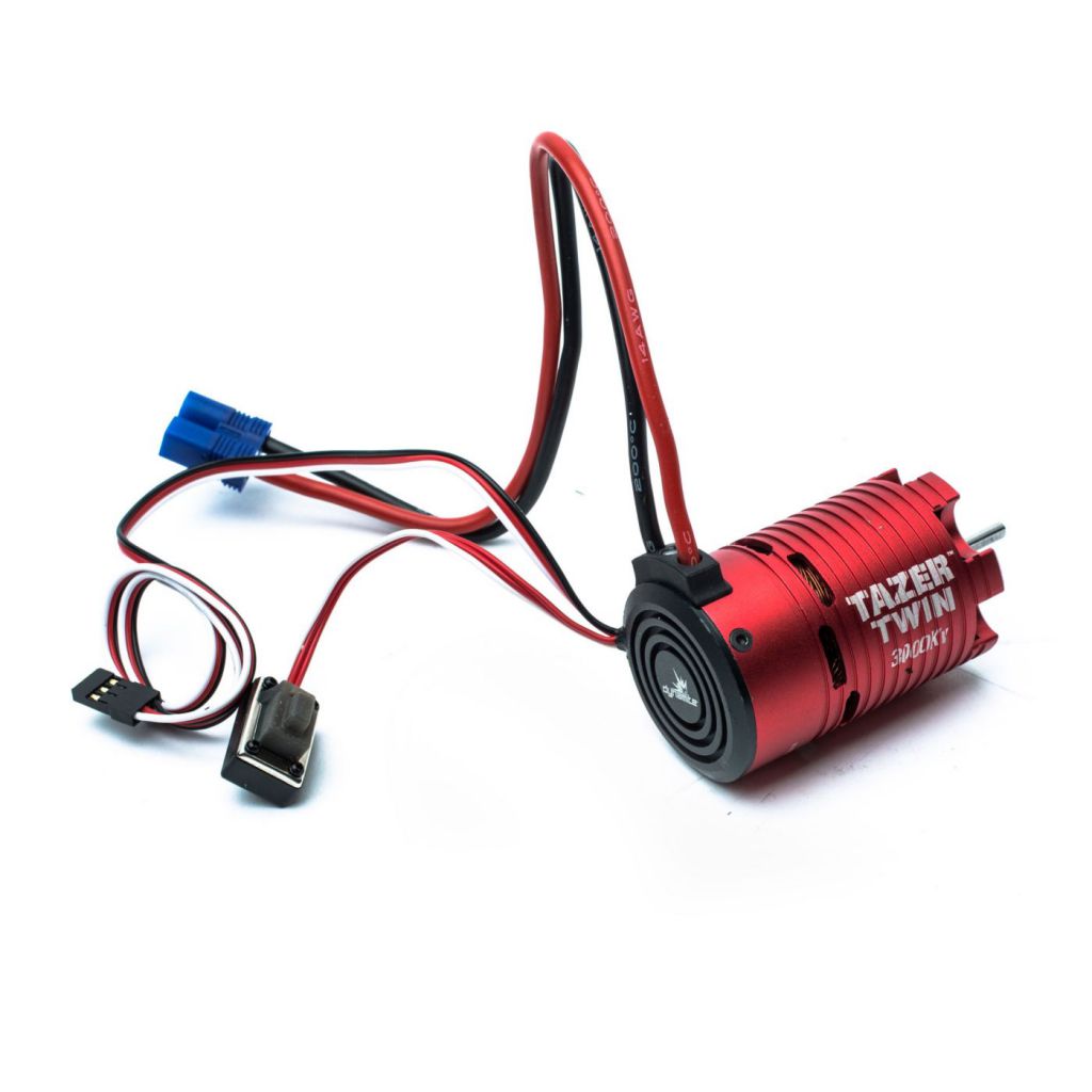 2WD - ModuleTazer Brushless 2 en 1 Moteur/Contr&ocirc;leur 3000kv - HORIZON HOBBY - R&eacute;f&eacute;rence: DYNS1450