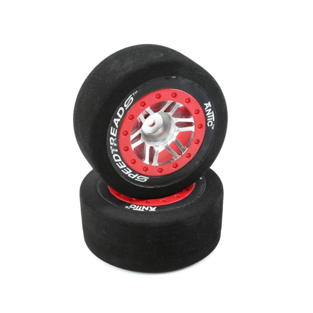 Slash 4WD/ECX - Pneus av/arr SCT SpeedTreads mont&eacute;s sur jantes (2) - HORIZON HOBBY - R&eacute;f&eacute;rence: DYNW0101