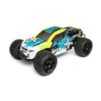 1/10 4WD Ruckus Brushed Green/Blue RTR - HORIZON HOBBY - R&eacute;f&eacute;rence: ECX03242T2