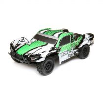 1/10 4WD Torment Brushed White/Green RTR - HORIZON HOBBY - R&eacute;f&eacute;rence: ECX03243T2