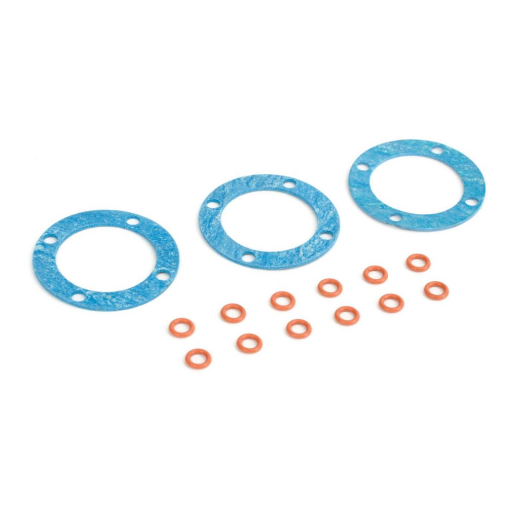 ECX 1/8th Buggy -Set de joints de diff&eacute;rentiel - HORIZON HOBBY - R&eacute;f&eacute;rence: ECX0859