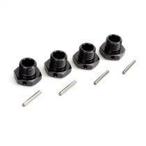 ECX 1/8th Buggy -Hexagones de roues avec goupilles - HORIZON HOBBY - R&eacute;f&eacute;rence: ECX0866