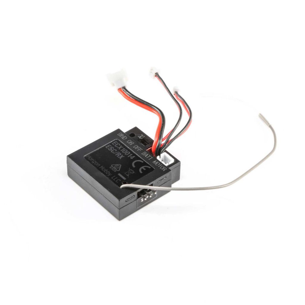 Crawler ESC/Receiver V4: 1/24 Barrage - HORIZON HOBBY - R&eacute;f&eacute;rence: ECX10014