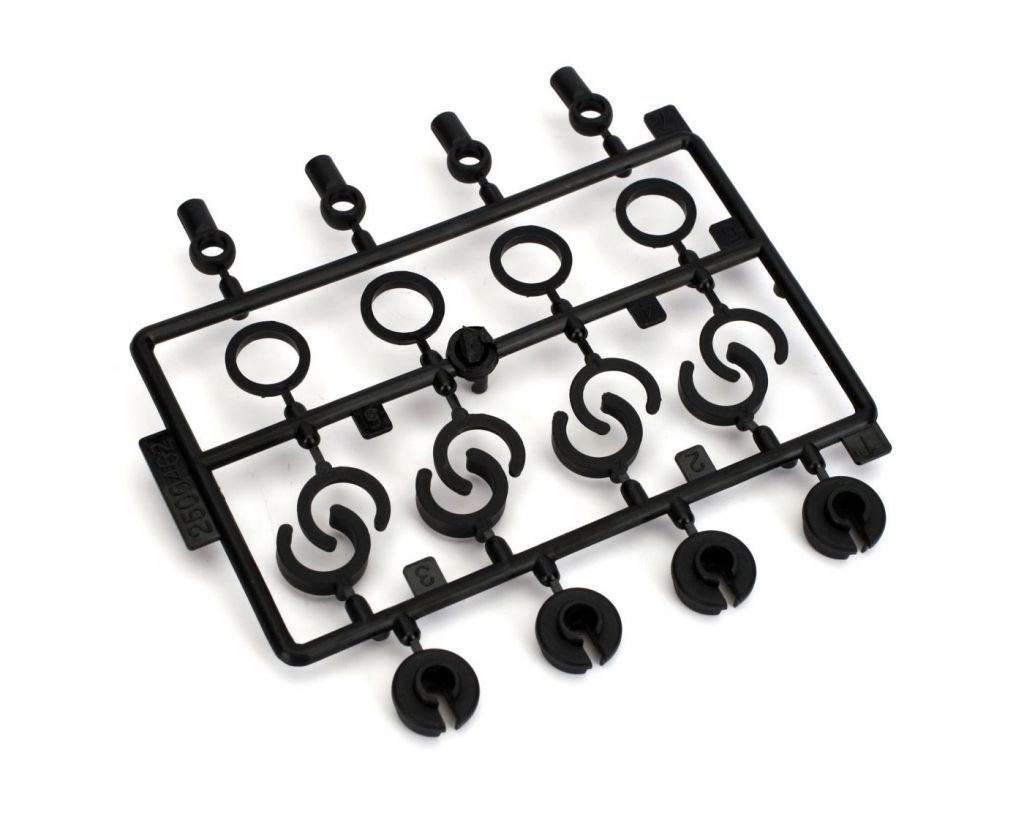 1/10 Stadium Truck -Set de pi&egrave;ces amortisseurs - HORIZON HOBBY - R&eacute;f&eacute;rence: ECX1038