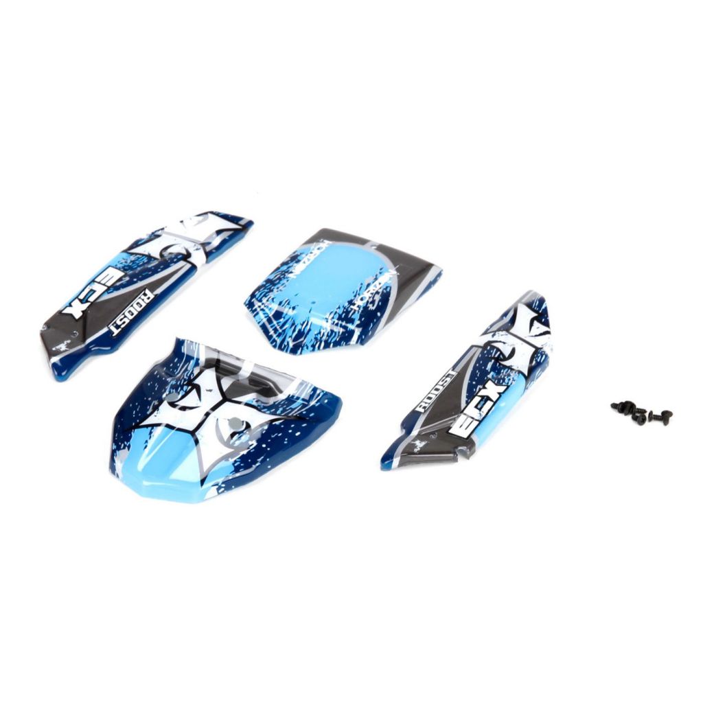 1:24 Roost - Carrosserie peinte, Bleu/Gris - HORIZON HOBBY - R&eacute;f&eacute;rence: ECX200010