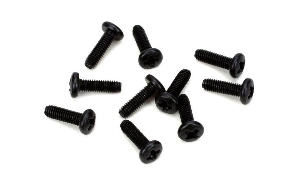 1/10 Ruckus -Vis &agrave; t&ecirc;te plate M3x10mm (10) - HORIZON HOBBY - R&eacute;f&eacute;rence: ECX2019