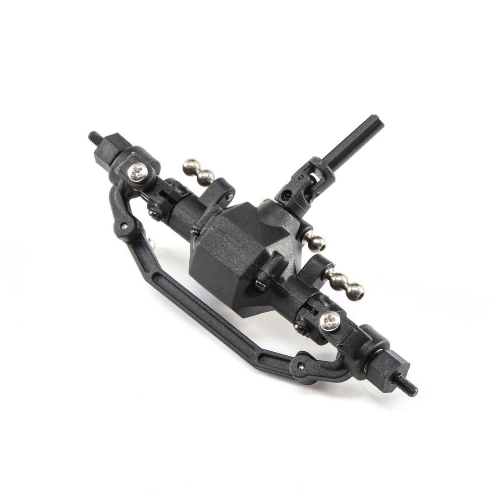 Front Axle, Assembled: 1/24 4WD Barrage - HORIZON HOBBY - R&eacute;f&eacute;rence: ECX202030