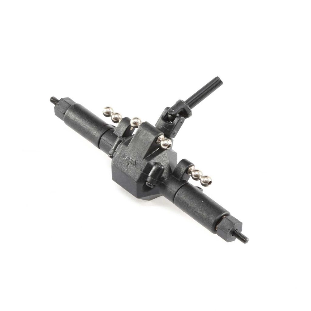Rear Axle, Assembled: 1/24 4WD Barrage - HORIZON HOBBY - R&eacute;f&eacute;rence: ECX202031