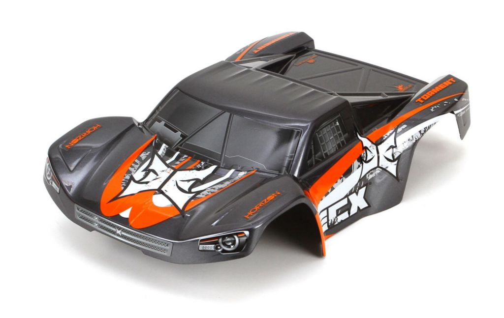 Torment 1/18 - Carrosserie peinte et d&eacute;cor&eacute;e - HORIZON HOBBY - R&eacute;f&eacute;rence: ECX210001