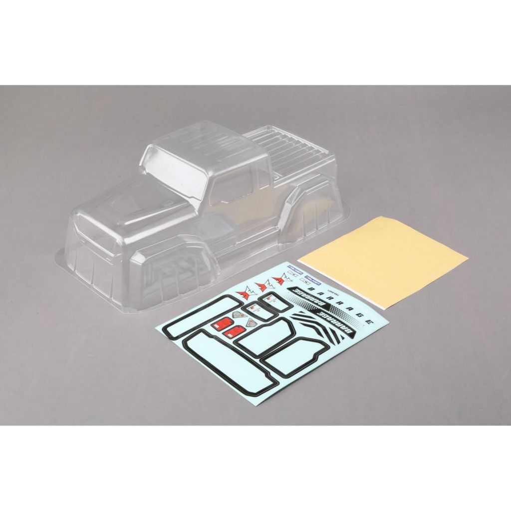 1.9 Barrage - Carrosserie, tranparente - HORIZON HOBBY - R&eacute;f&eacute;rence: ECX210010