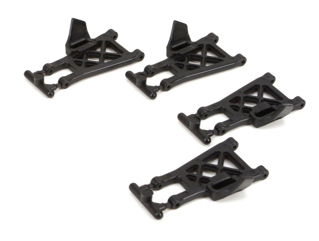 Ruckus 1/18, Torment 1/18 et Rally 1/18 - Set de triangles de suspension - HORIZON HOBBY - R&eacute;f&eacute;rence: ECX214000