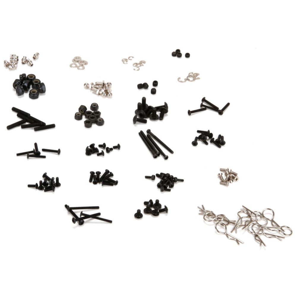 1:18 4WD Temper - Set de visserie - HORIZON HOBBY - R&eacute;f&eacute;rence: ECX216002