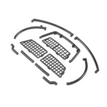 Cage, Window & Bumper Mounts: 1.9 Barrage Doomsday - HORIZON HOBBY - R&eacute;f&eacute;rence: ECX220000