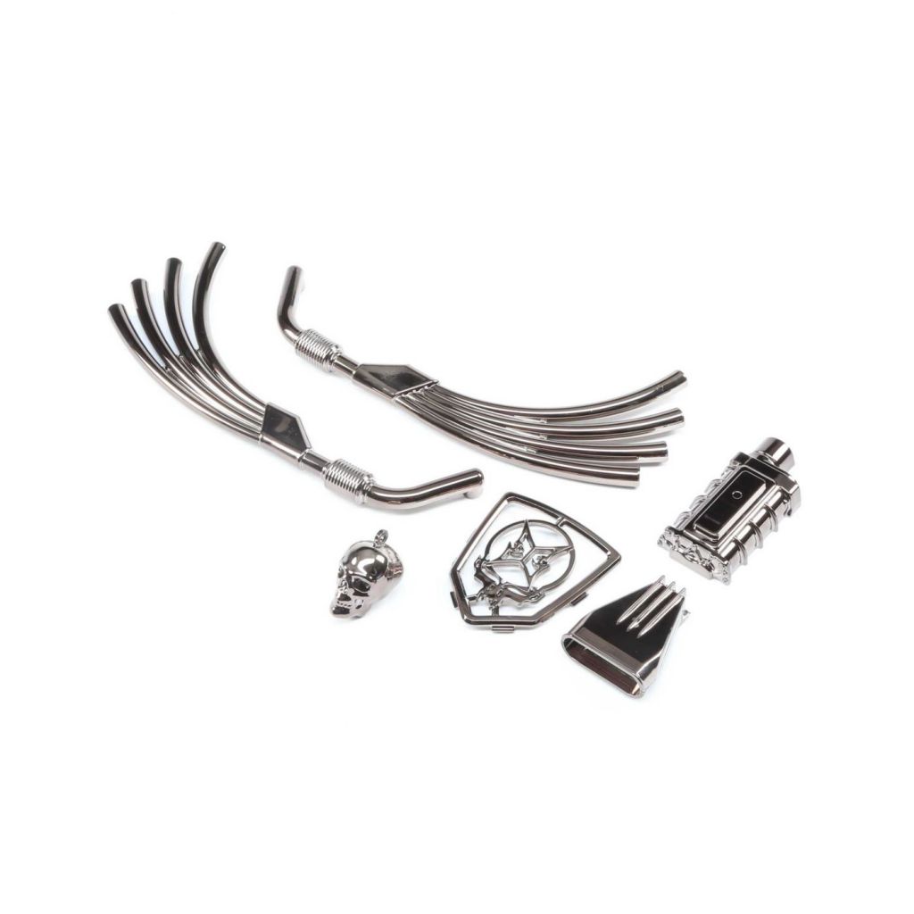 Motor, Exhaust, & Grill Parts BlkChrome: Doomsday - HORIZON HOBBY - R&eacute;f&eacute;rence: ECX220001
