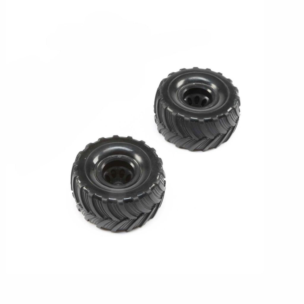 FR/RR Tire, Premounted (2): 1.9 Barrage Doomsday - HORIZON HOBBY - R&eacute;f&eacute;rence: ECX222004