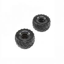 FR/RR Tire, Premounted (2): 1.9 Barrage Doomsday - HORIZON HOBBY - R&eacute;f&eacute;rence: ECX222004