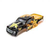 1/10 2wd/4wd Ruckus - Carrosserie Orange/Noir - HORIZON HOBBY - R&eacute;f&eacute;rence: ECX230026