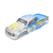1/10 2wd/4wd Ruckus - Carrosserie Argent/Bleu - HORIZON HOBBY - R&eacute;f&eacute;rence: ECX230027
