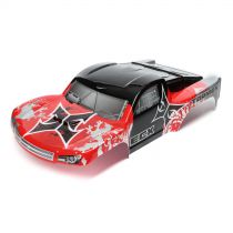 1/10 2wd/4wd Torment - Carrosserie Rouge/Argent - HORIZON HOBBY - R&eacute;f&eacute;rence: ECX230028