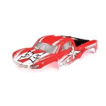 Body, Red/White: 1/10 2WD/4WD Torment - HORIZON HOBBY - R&eacute;f&eacute;rence: ECX230031
