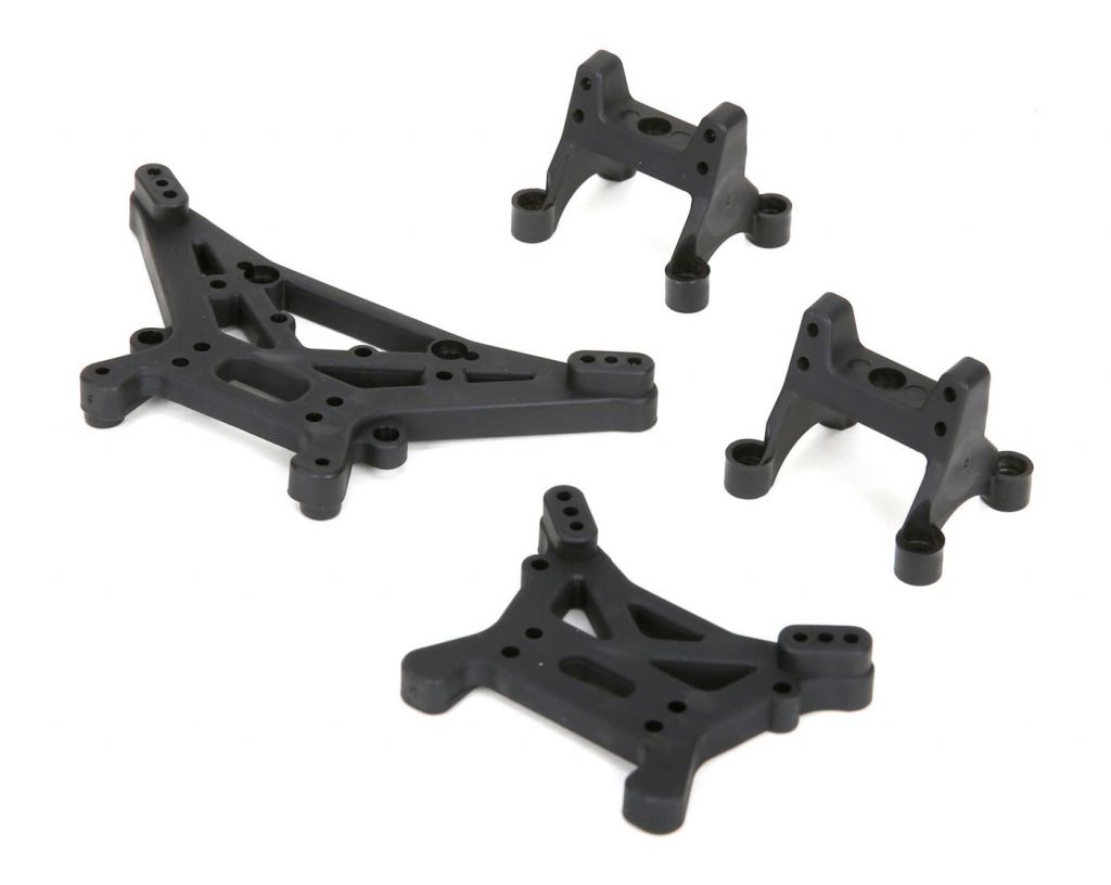 ECX 4WD 1/10 - Support d'amortisseur av/arr - HORIZON HOBBY - R&eacute;f&eacute;rence: ECX231004