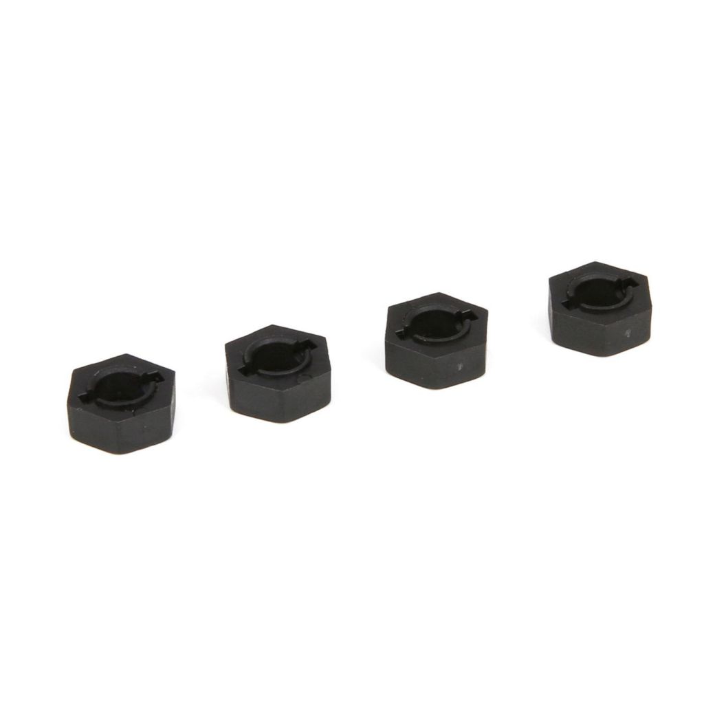 ECX 4WD 1/10 - Hexagones de roues (4)  - HORIZON HOBBY - R&eacute;f&eacute;rence: ECX232013