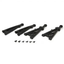 ECX 4WD 1/10 - Triangles avant (2) - HORIZON HOBBY - R&eacute;f&eacute;rence: ECX234001