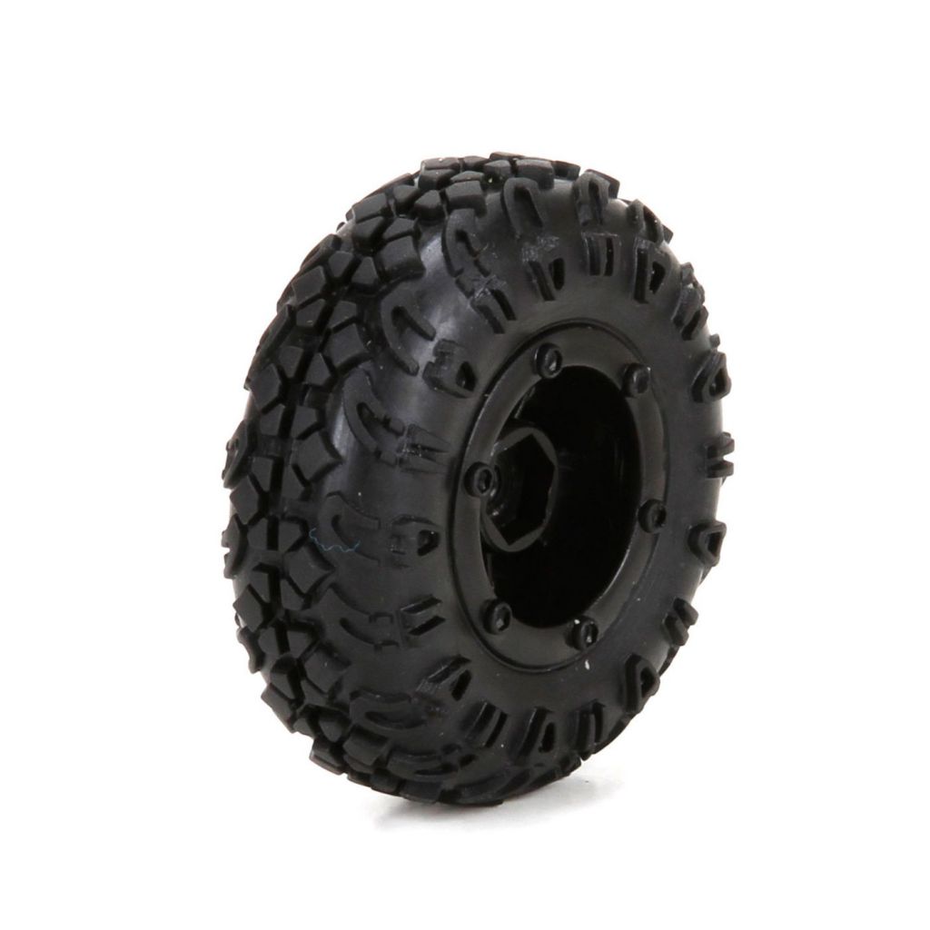 1:24 4WD Temper - Pneus mont&eacute;s sur jantes - HORIZON HOBBY - R&eacute;f&eacute;rence: ECX40005