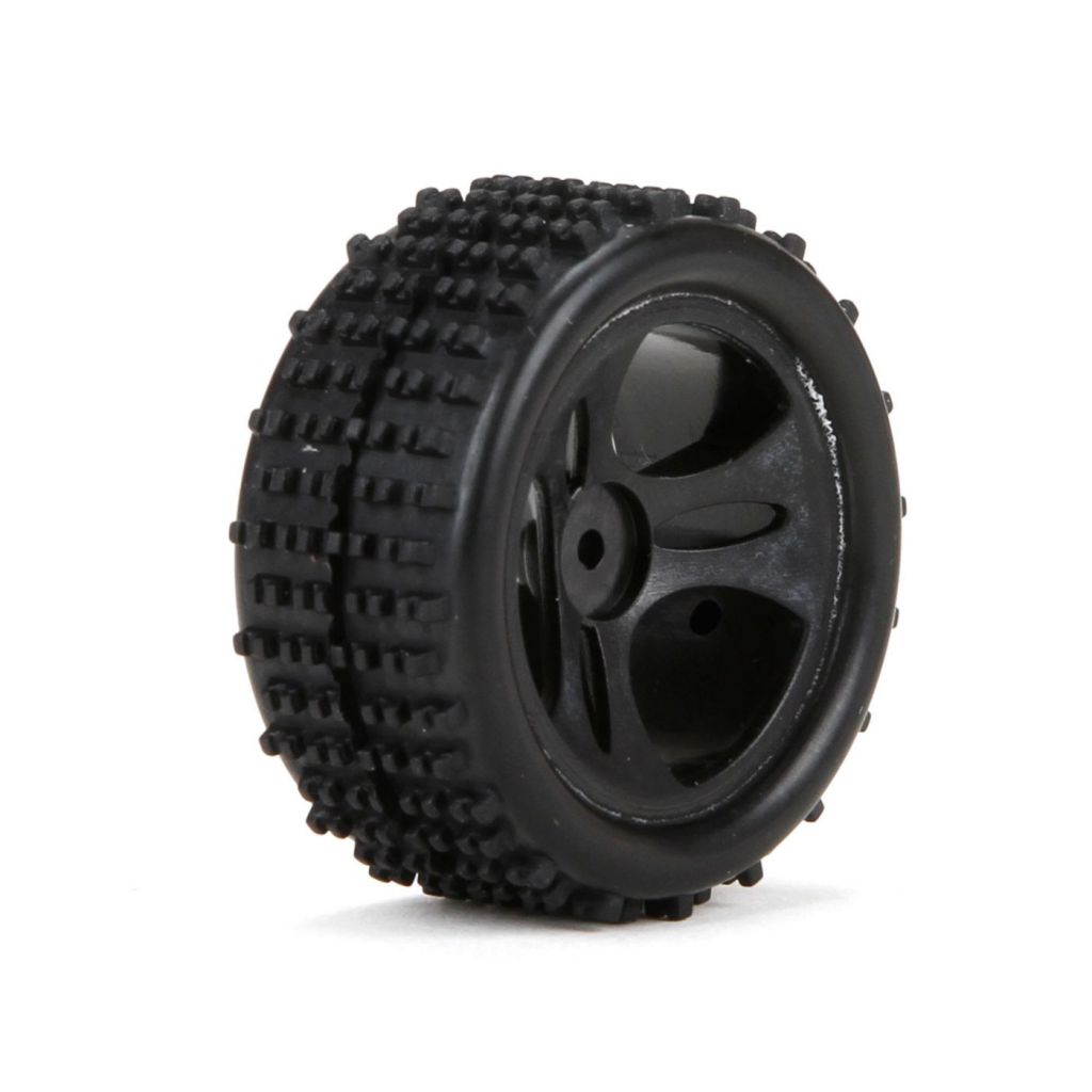1:24 4WD Roost - Pneus avt/Arr mont&eacute;s sur jantes - HORIZON HOBBY - R&eacute;f&eacute;rence: ECX40006