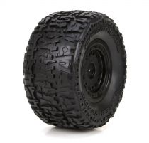 Ruckus 1/18 - Pneus mont&eacute;s sur jantes av/arr - HORIZON HOBBY - R&eacute;f&eacute;rence: ECX41000