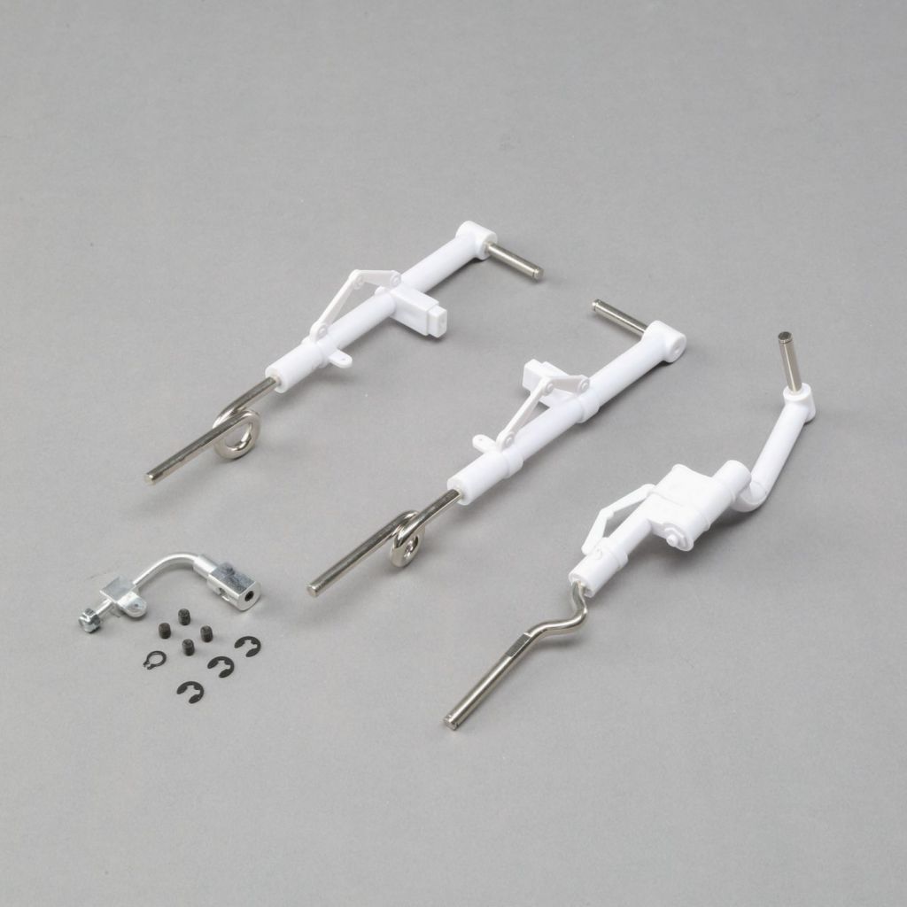 CZ T-28 - Habillage de jambe de train avec bras de direction roulette de nez et visserie - HORIZON HOBBY - R&eacute;f&eacute;rence: EFL1315