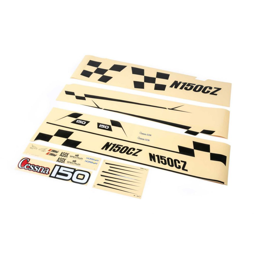 E-FLITE C-Z Cessna 150 - Planche de d&eacute;coration - HORIZON HOBBY - R&eacute;f&eacute;rence: EFL1414