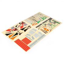 Decal Trim Sheet Set: X-VERT VTOL - HORIZON HOBBY - R&eacute;f&eacute;rence: EFL1807