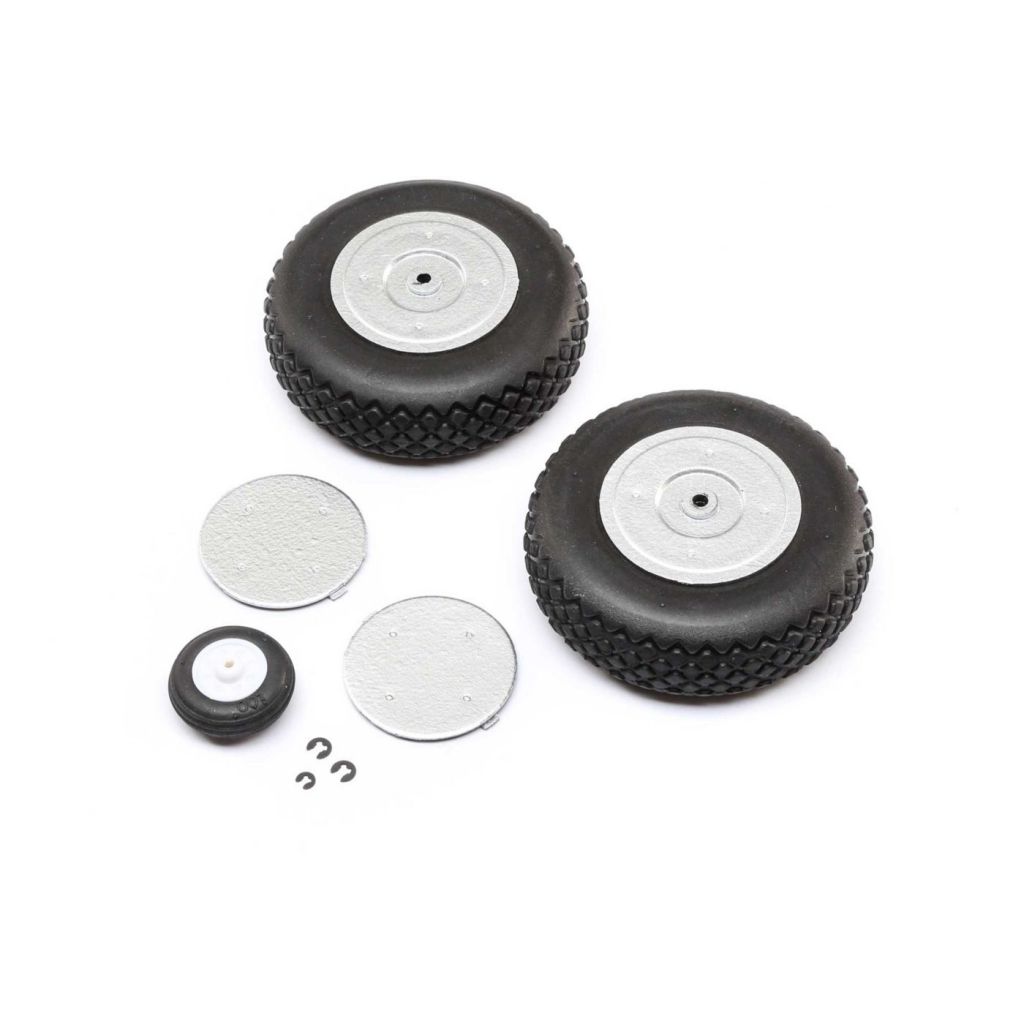 PT-17 1.1m: Wheel Set - HORIZON HOBBY - R&eacute;f&eacute;rence: EFL3361