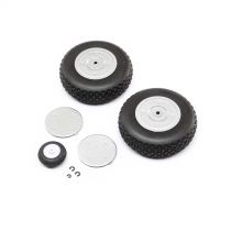 PT-17 1.1m: Wheel Set - HORIZON HOBBY - R&eacute;f&eacute;rence: EFL3361