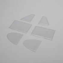 E-FLITE Super Cub 25E -Ensemble des vitrages - HORIZON HOBBY - R&eacute;f&eacute;rence: EFL460008