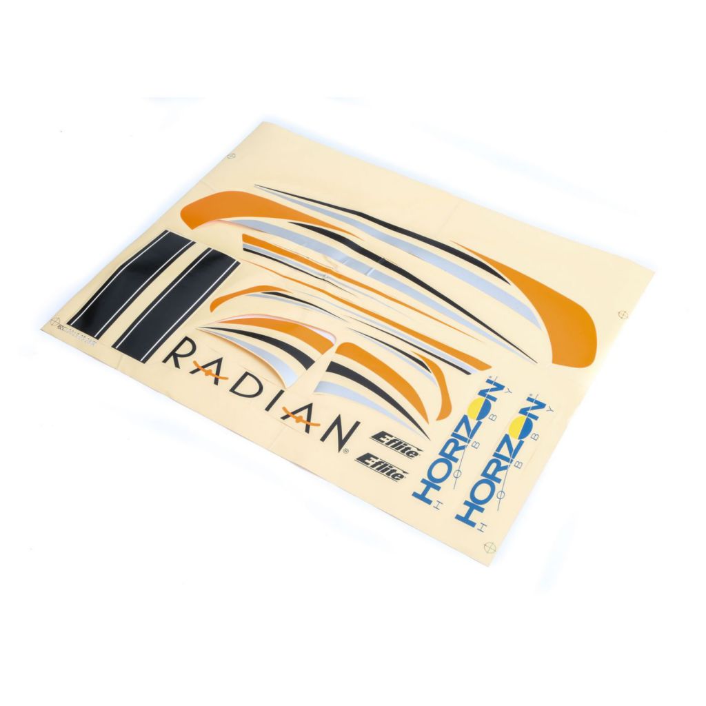 Radian BNF Basic - Planche de d&eacute;coration - HORIZON HOBBY - R&eacute;f&eacute;rence: EFL4703