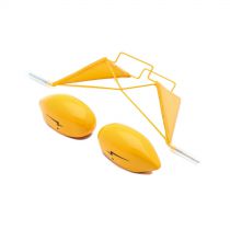 Clipped Wing Cub 250 - Train d'atterrissage et car&eacute;nages de roues - HORIZON HOBBY - R&eacute;f&eacute;rence: EFL505504