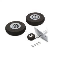 P-51D - Roues principales et de queue (65 et 28mm) - HORIZON HOBBY - R&eacute;f&eacute;rence: EFL6705