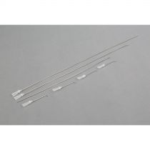 P-51D 1.2m - Set de tringleries avec chapes - HORIZON HOBBY - R&eacute;f&eacute;rence: EFL8222