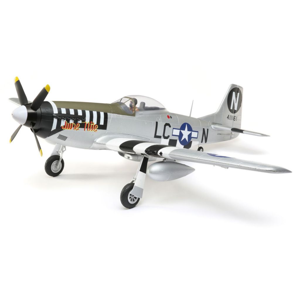 P-51D Mustang 1.2m PNP - HORIZON HOBBY - R&eacute;f&eacute;rence: EFL8975