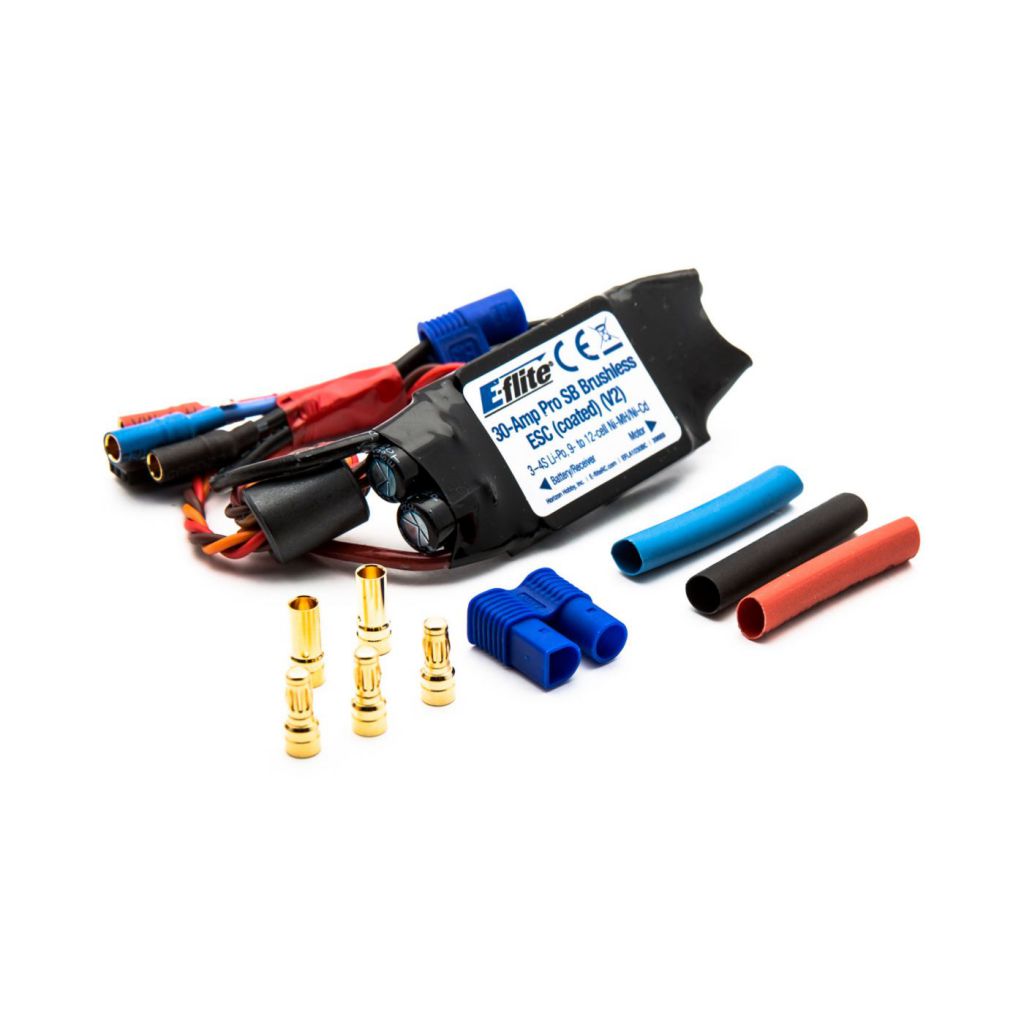 Contr&ocirc;leur Brushless 30A Pro, protection r&eacute;sine (V2) - HORIZON HOBBY - R&eacute;f&eacute;rence: EFLA1030BC