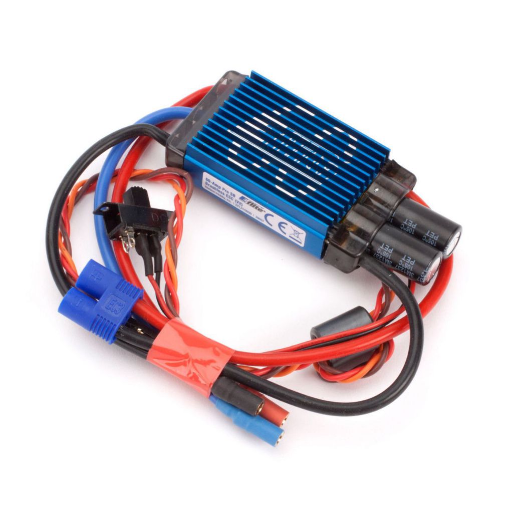 Contr&ocirc;leur Brushless 60A Pro Switch-Mode BEC (V2) - HORIZON HOBBY - R&eacute;f&eacute;rence: EFLA1060B
