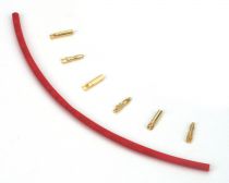 Prises PK 2mm (3 paires) - HORIZON HOBBY - R&eacute;f&eacute;rence: EFLA248