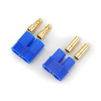 Connecteur batterie et accessoires EC3, Male/Femelle - HORIZON HOBBY - R&eacute;f&eacute;rence: EFLAEC303