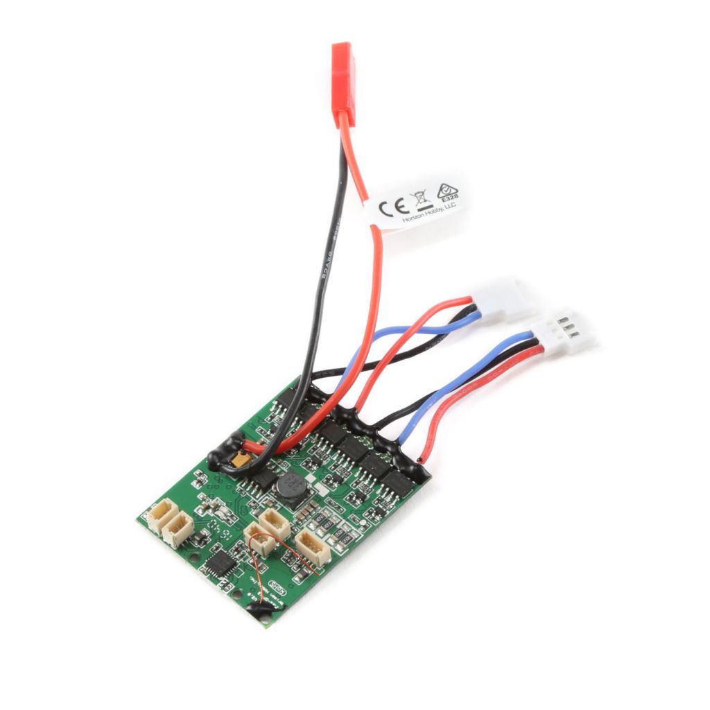 AS6410NBLT RX:DSMX 6 voies AS3X avec double contr&ocirc;leur Brushless - HORIZON HOBBY - R&eacute;f&eacute;rence: EFLAS6410NBLT
