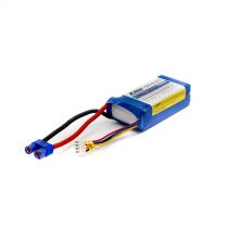 E-FLITE Batterie Li-Po 3S 11,1V 1300mA 20C prise EC3 - HORIZON HOBBY - R&eacute;f&eacute;rence: EFLB13003S20