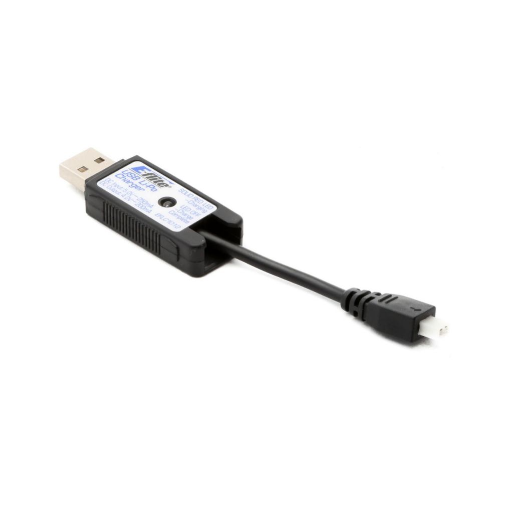 Pico QX - Chargeur USB - HORIZON HOBBY - R&eacute;f&eacute;rence: EFLC1012