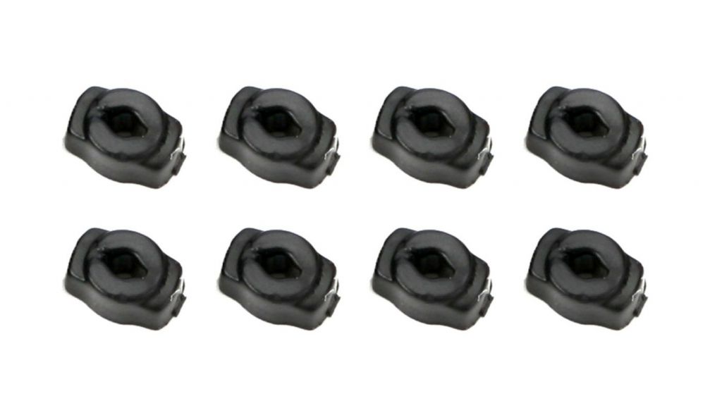 Fixations de servos caoutchoucs: BMCX/MSR - HORIZON HOBBY - R&eacute;f&eacute;rence: EFLH1067