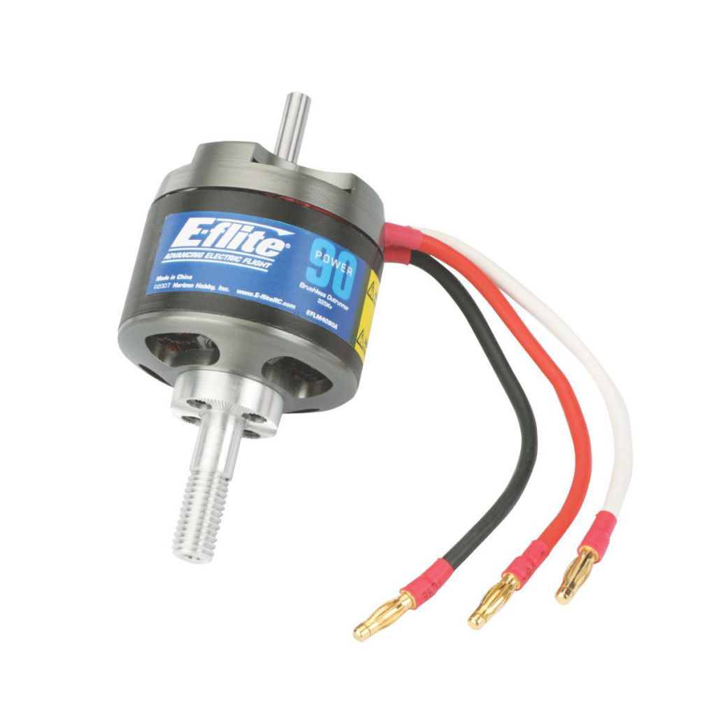 Moteur Brushless Power 90 outrunner 325Kv - HORIZON HOBBY - R&eacute;f&eacute;rence: EFLM4090A